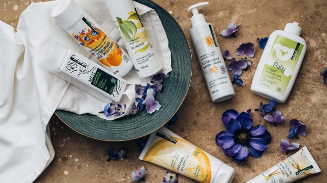 Produkte im Bereich Kosmetik der Eigenmarke 