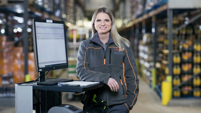 Severina Locher, Teamleiterin Logistik 