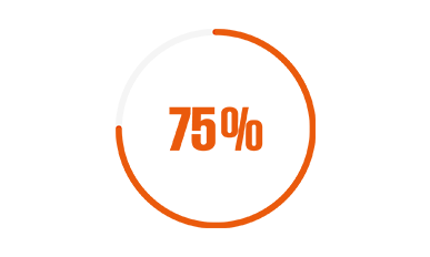 Grafico 75 per cento