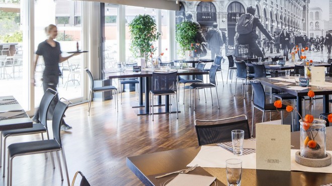 Ristorante nel centro congressi di Muttenz 